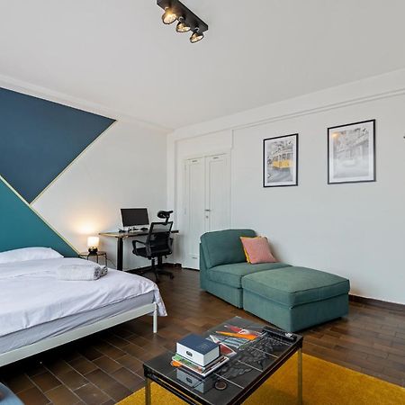 Cozy Antwerp - Cityview Studio Free Parking Antuérpia Exterior foto