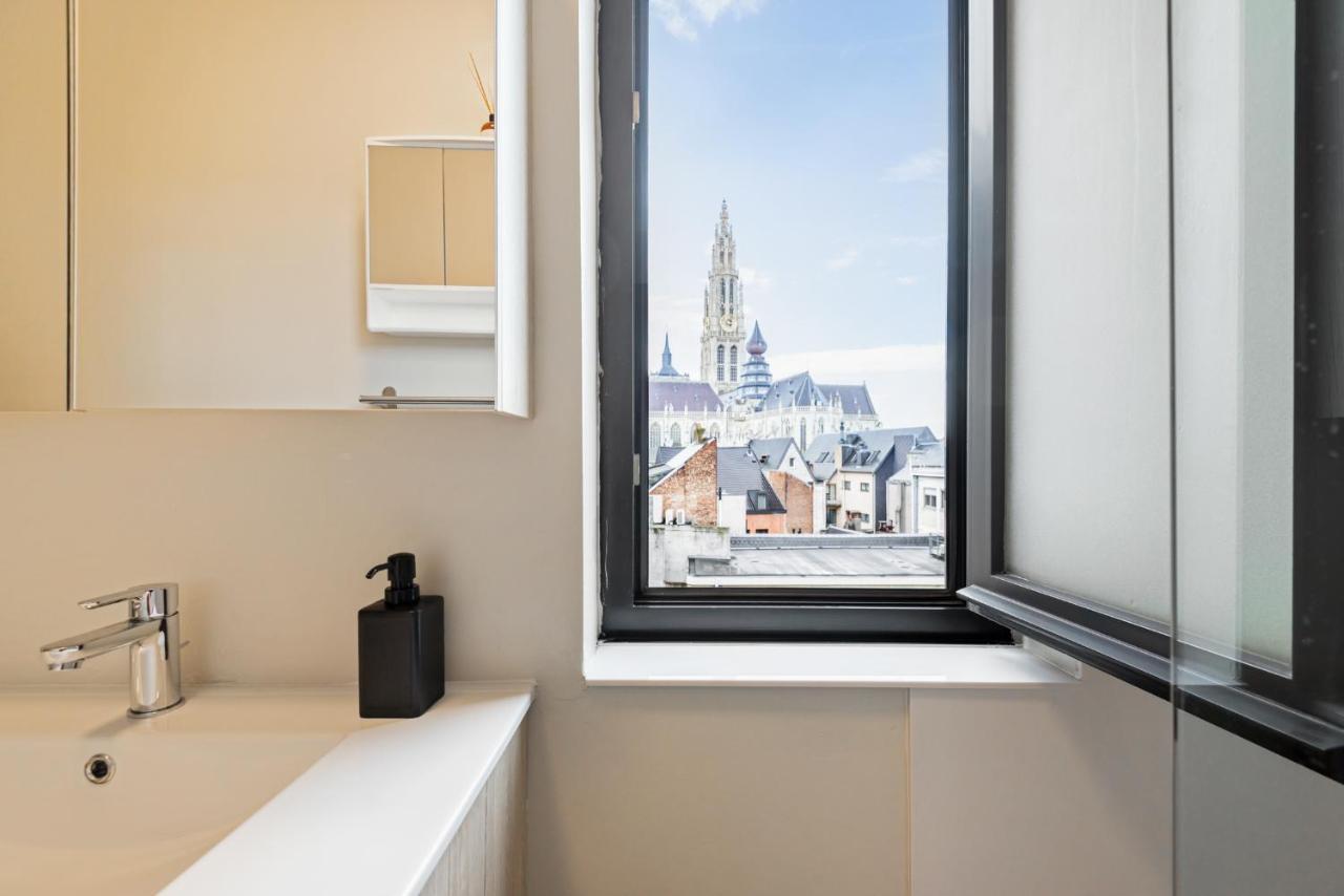 Cozy Antwerp - Cityview Studio Free Parking Antuérpia Exterior foto